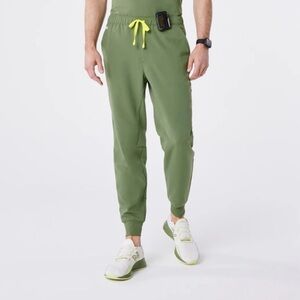 FIGS Tansen Jogger Scrub Pants Men’s XL Olive Green